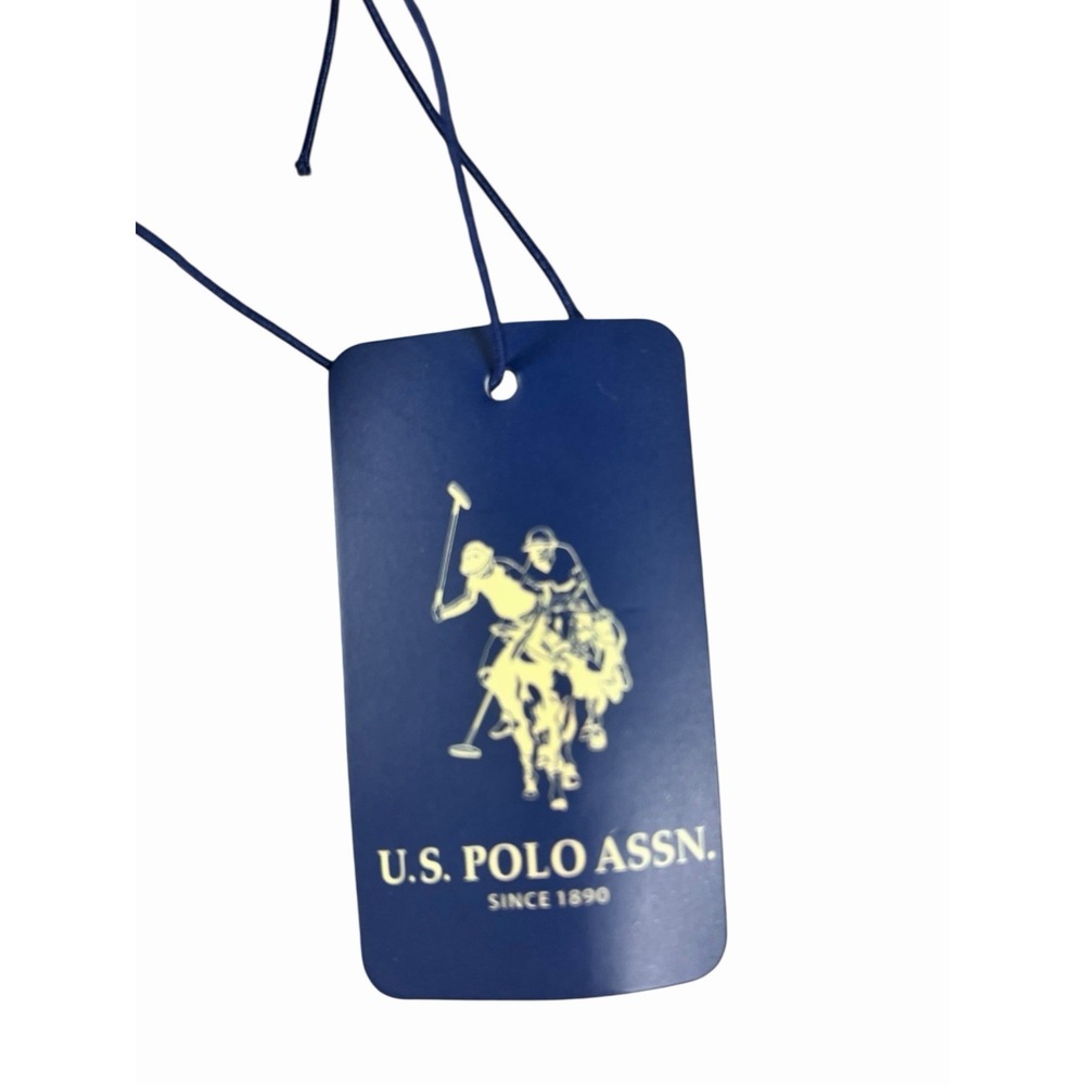 US Polo Association Slides, Black, Size‎ 9/10 Men's - Picture 4 of 4